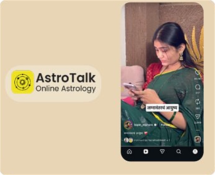 AstroTalk campaign content by FAME HUNGER