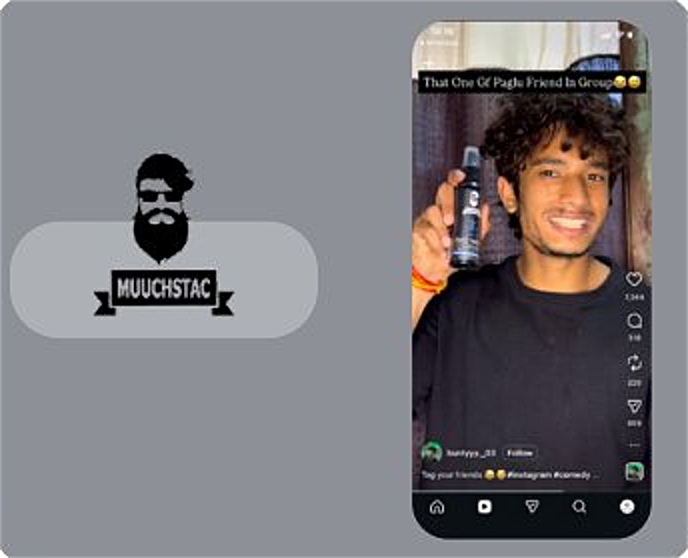 Muuchstac campaign content by FAME HUNGER